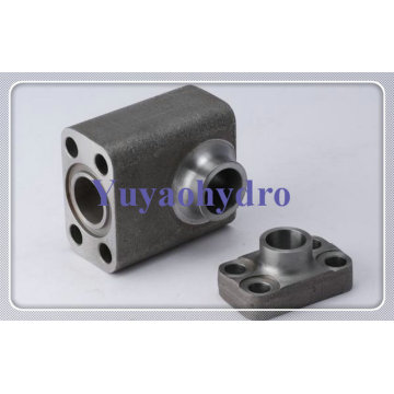 Butt Weld Flange Block Hydraulic Fittings